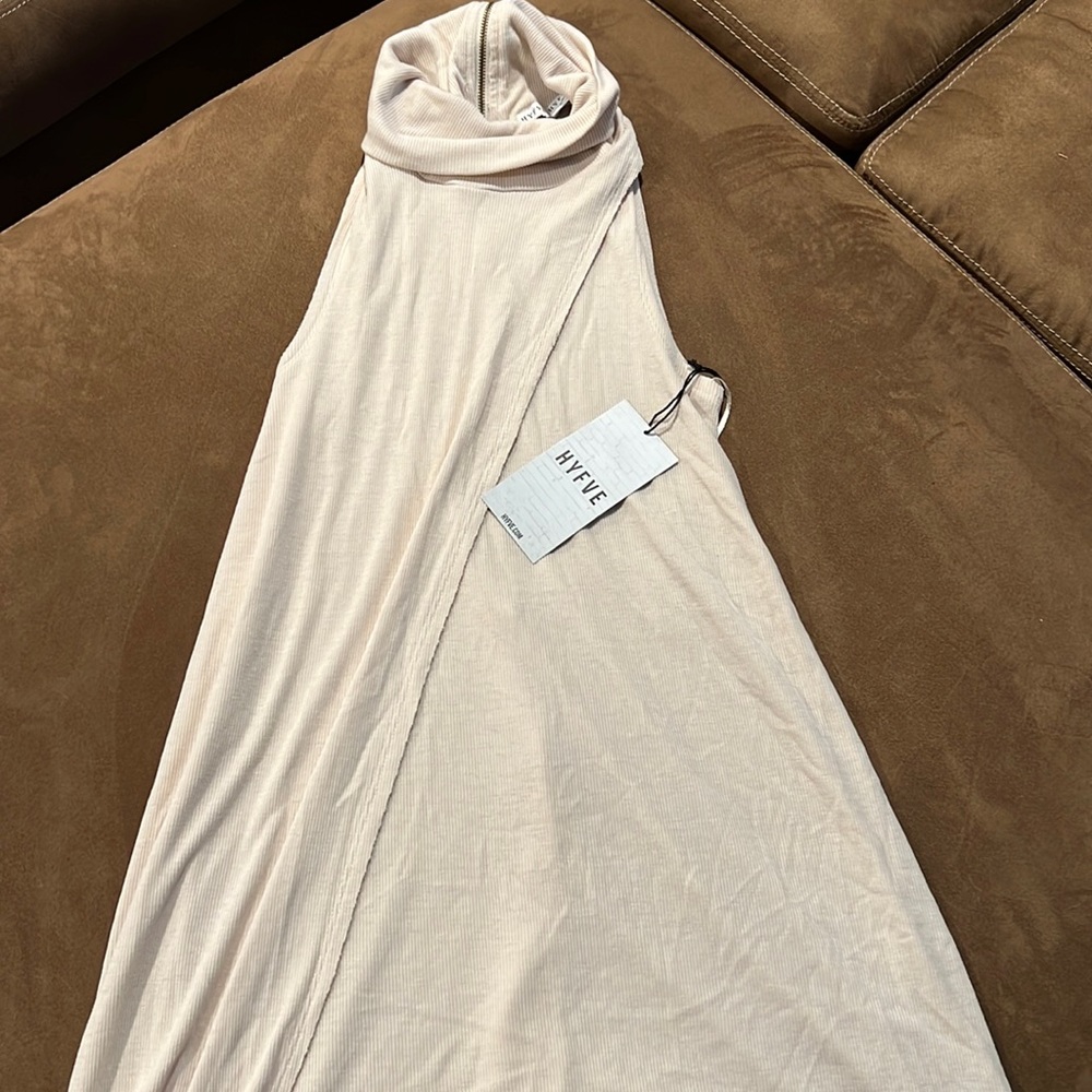 Turtle neck, sleeveless dress. NEVER WORN!